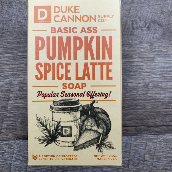 duke cannon Bath | Pumpkin Spice Soap 